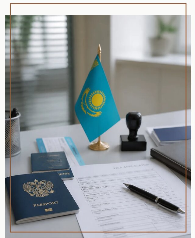 Оформление визы в Казахстан для поездки и работы в Великом Новгороде
