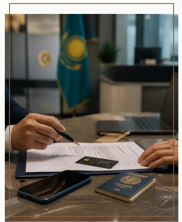 Открытие счета и банковской карты в Казахстане в Великом Новгороде